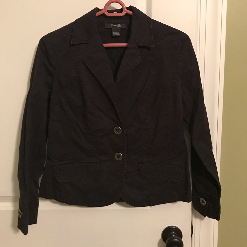 Black Style & Co Jacket - Picture 2 of 4